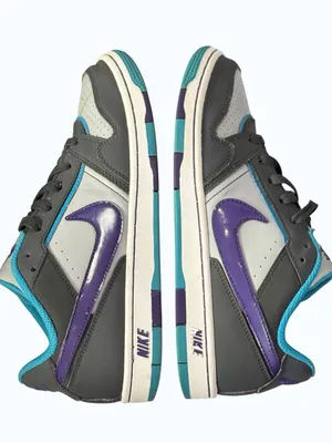 Nike Air Prestige 3 Women's Low Top Sneakers Grey Purple Swoosh Sz 8 551648-054 thumbnail 8