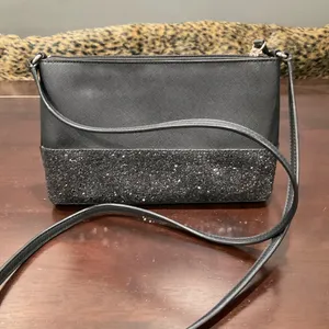 KATE SPADE BLACK‎ FLASH GLITTER CROSSBODY BAG thumbnail 2
