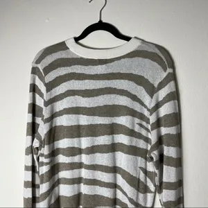 A New Day Zebra Striped Sweater thumbnail 9