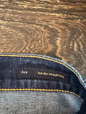 Citizens of‎ Humanity Ava Low Rise Straight Leg Jeans Dark Wash 30 thumbnail 6