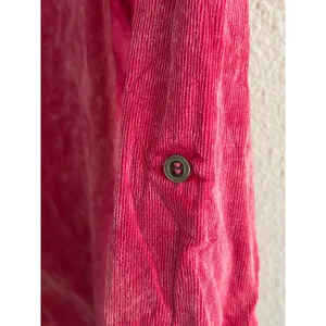 Umgee USA pink corduroy long sleeve dress feminine thumbnail 7