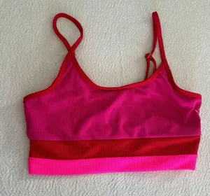 Beach Riot Colorblock Bikini Top Size Medium, $98 thumbnail 5