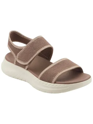 Easy Spirit Docia Double Band Slingback Sandals SEDOCIA2-H Taupe Brown 7M thumbnail 11