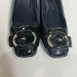 Cole Haan black flats patent leather size 7.5‎ thumbnail 4