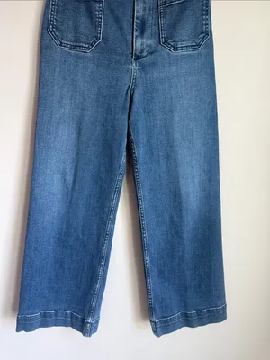 Anthropologie Pilcro - Skipper High-Rise Wide Leg Jeans 28 thumbnail 5