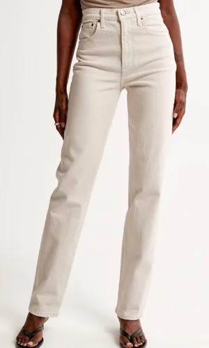 Abercrombie 90s Straight Ultra High Rise Jeans thumbnail 1