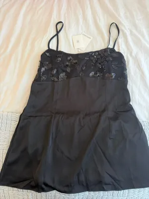 Peppermayo black beaded dress  thumbnail 3