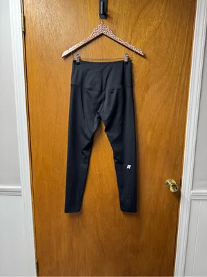 Forme Sculpt+ Leggings High Rise Pull On Obsidian Black Large Logo Fitness Gym thumbnail 12