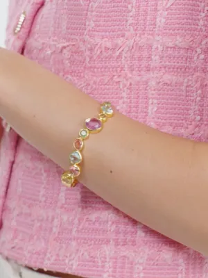 NWOT Julie Vos Kaleidoscope Hinge Bracelet thumbnail 2