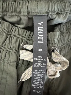 273. Vuori Birch Joggers Army Green sz xs nwot thumbnail 4