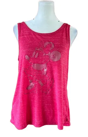 Disney Pink Minnie Mouse Sleeveless Tank Top thumbnail 1