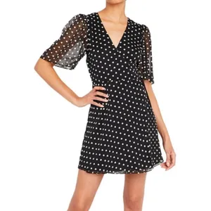 Alice + Olivia Sandra Daisy Wrap Dress 4 thumbnail 3