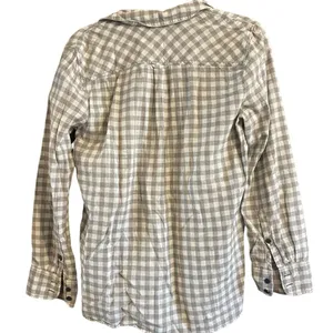 J. Crew Women's Boy Fit Gingham Popover 3/4 Shirt thumbnail 5