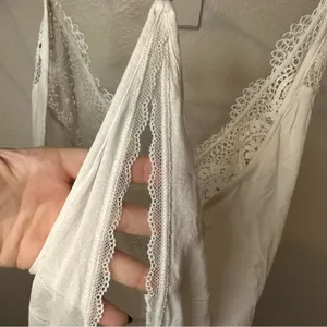 Victoria's Secret Cream Lace Romper thumbnail 3