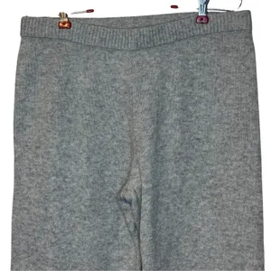 Gap Womens Knit Pull On Flared Leg Sweatpants Gray Medium Petite NWT 836219-00-4 thumbnail 2