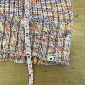 Rip Curl Multicolored Striped Mock Neck Knit Sweater XS‎ NWT thumbnail 9