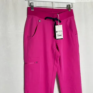 NWT Figs Pink Zamora 2.0 Jogger‎ Scrub Pants Size XXS thumbnail 4