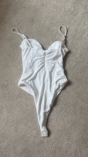 ZARA White Bodysuit thumbnail 3