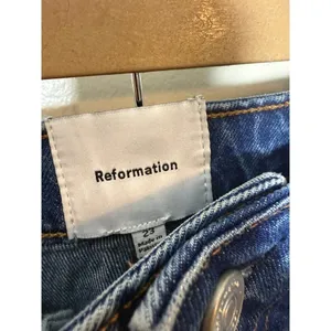 Reformation Wilder High Rise Wide Leg Jeans Women's Sz. 23 (US 00) thumbnail 4