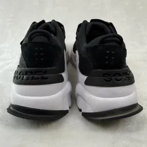 Sorel Kinetic Impact Strap Womens‎ 8 Black White Chunky Sneakers NL4149-010 thumbnail 4