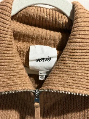 Aerie Waffle Knit Sweater thumbnail 3
