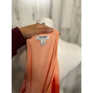 Old navy orange tank top thumbnail 2