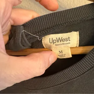 UpWest Charcoal Romper‎ Black Size M thumbnail 7