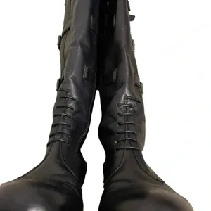 ✨ Vince‎ Camuto Fivvy Black Leather Riding Boots Women’s Size 6 ✨ thumbnail 4