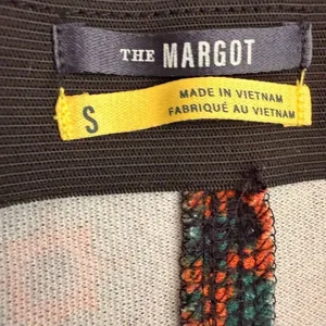 Maeve Anthropologie The Margot patterned kick flare geometric pants SZ S #2538 thumbnail 10