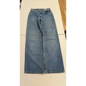 Vintage 90s Levi's 965 Wide Leg Jeans Made in USA Size 5 Long thumbnail 8