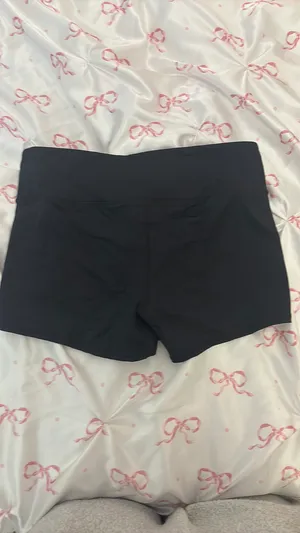 Black, small black biker shorts thumbnail 3