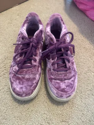 Nike Purple velvet AF1 thumbnail 2