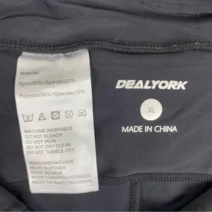 Dealyork Black Padded Bicycle Cycle Sport Shorts XL thumbnail 7