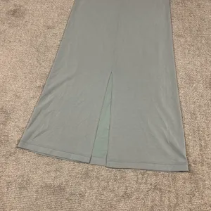 Lululemon Ease of it All V-Neck Midi Dress Womens 12 Softstreme Seafoam Green thumbnail 3