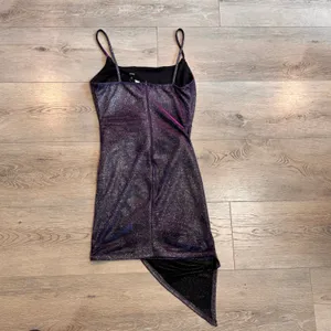Windsor Dress Size Small S‎ Purple Sparkle Metallic Mini Cocktail Party Bodycon thumbnail 2