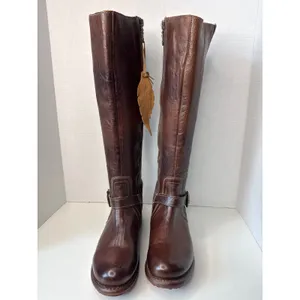 Bed Stu Glaye Tall Riding Knee High Boots Rustic Teak 8.5 thumbnail 8