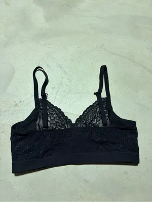 Spanx spotlight on Lace Bralette Black medium thumbnail 2