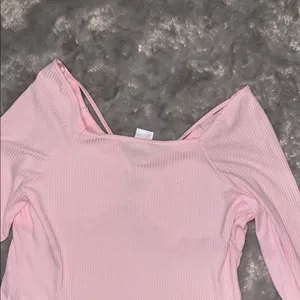No Boundaries Pink Ribbed Heart Ring Crop Top XL (15-17) thumbnail 6
