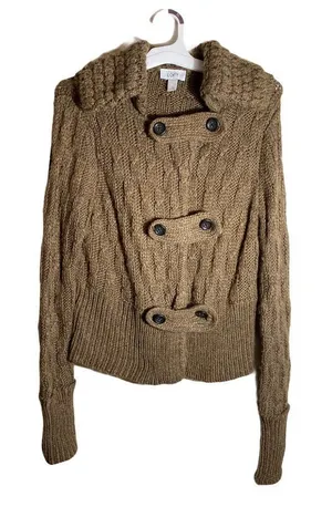 LOFT Alpaca Blend Cardigan‎ Sweater thumbnail 1