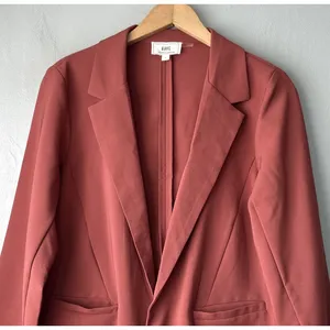 HAVE Los Angeles Blazer Jacket Size Large Muted Pink Earthy Boho Effortless Chic thumbnail 2
