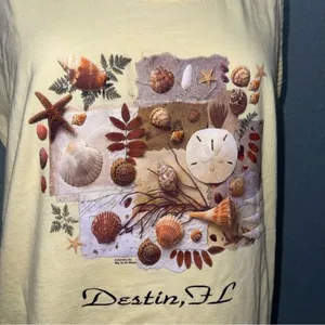 Vintage Destin, FL Graphic T-Shirt/Cover Up Dress thumbnail 6