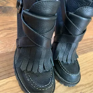 Tory Burch Leather Booties thumbnail 3