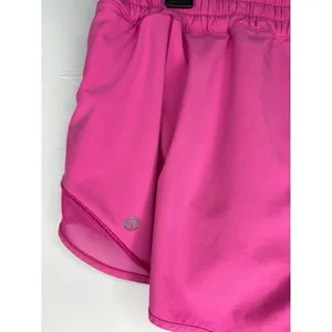 Lululemon Hotty Hot Running Shorts SZ 8 Pink 2.5" Lined Swift Fabric thumbnail 3