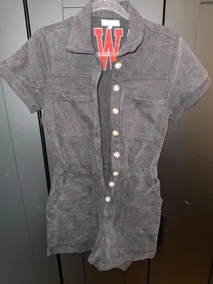Stewart Simmons Georgia Gameday Denim Romper thumbnail 1