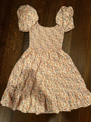 Pink Ripple Floral Mini Dress thumbnail 2