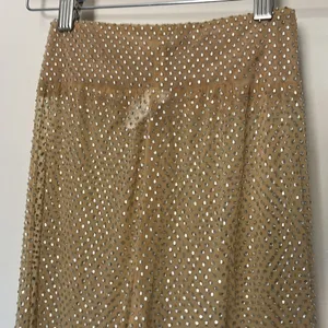 For Love & Lemons‎ Rhinestone Kiara Mesh Shorts XS - Glamorous, Sheer, NWT thumbnail 9
