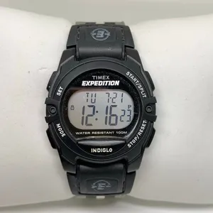 Timex Expedition Women T49661 sports digital watch 34mm black tone running thumbnail 1
