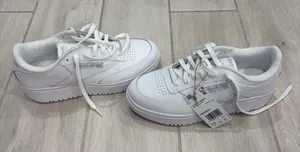 Reebok Club C Double Platform White Sneakers NWT - Women’s 7.5 thumbnail 1
