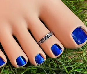 Sterling silver Designs Toe Ring thumbnail 1
