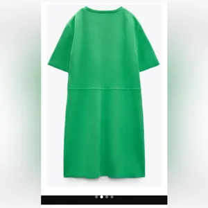 Zara Bright Green Mini Dress thumbnail 5